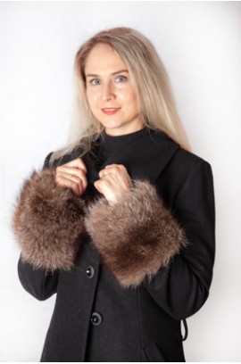 Raccoon Fur Cuffs